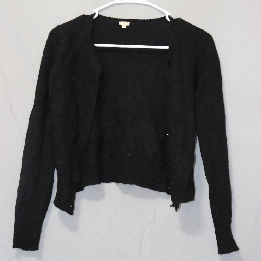 Black cardigan